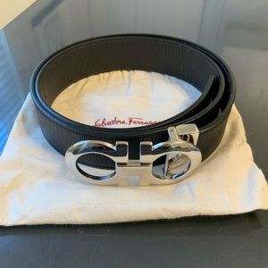 Men’s Ferragamo Gancini Belt (Reversible)